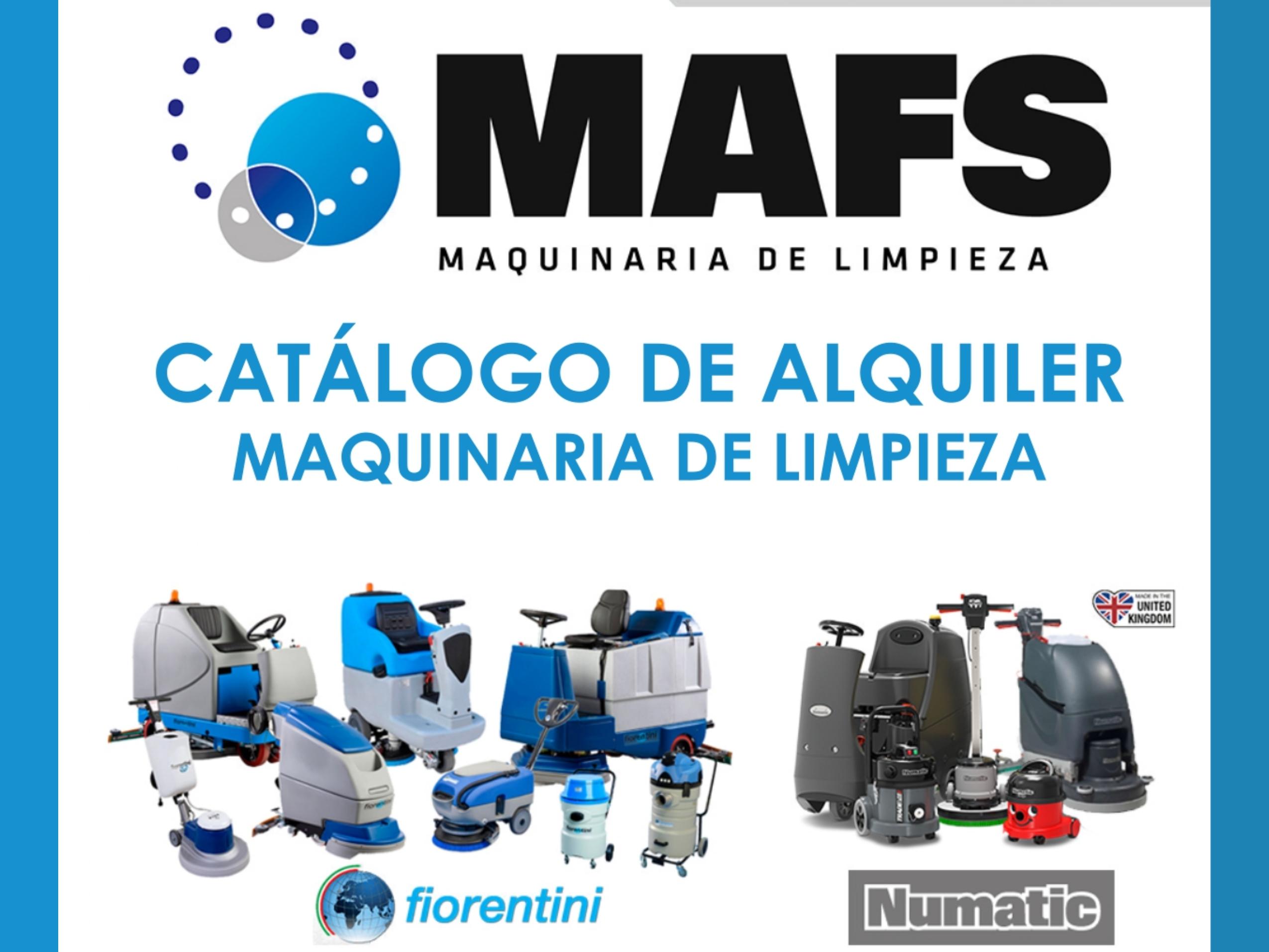 Catálogo de máquinas de alquiler Marzo 2023